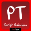 PT Script Rainbow