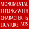 P22 Monumental Titling