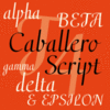 Caballero Script