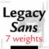 ITC Legacy Sans®