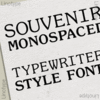 ITC Souvenir Monospaced™