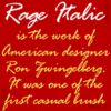 Rage Italic™
