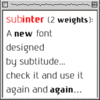 Subinter