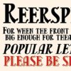 Reerspeer™