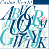 Caslon No. 540