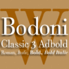 Bodoni Classic Ad