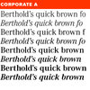 Corporate® A Std