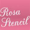 Rosa Stencil