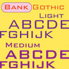 Bank Gothic