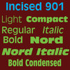 Incised 901