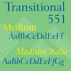 Transitional 551