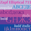 Zapf Elliptical 711