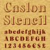 Caslon Stencil