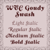 WTC Goudy Swash™
