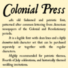 Colonial Press