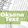 Oksana Text Alt