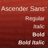 Ascender Sans™