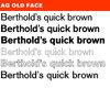 AG Old Face® BQ