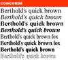 Concorde® BQ