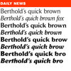 Daily News® BQ