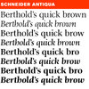 Schneider-Antiqua® BQ
