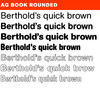 AG Book Rounded® Pro