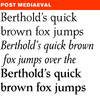 Post-Mediaeval® Pro