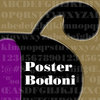 Poster Bodoni