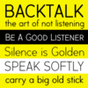 Backtalk Sans BTN
