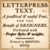 Letterpress Text