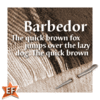 Barbedor EF™