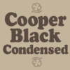 Cooper Black Condensed