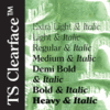 TS Clearface™