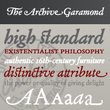 Archive Garamond