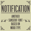 Notification JNL