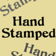 Hand Stamped JNL