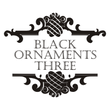 Black Ornaments Three