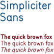 Simpliciter Sans™