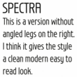 Spectra New Style