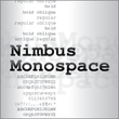 Nimbus Monospace™