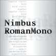 Nimbus Roman Mono™