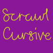 Scrawl Cursive