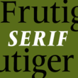 Frutiger Ser®if Pro