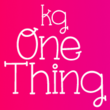 KG One Thing