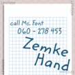 ITC Zemke Hand™