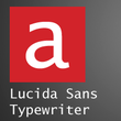 Lucida Sans Typewriter