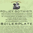 Policy Gothic