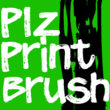 Plz Print Brush