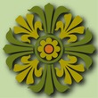 Rosette Ornaments