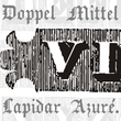 Doppel Mittel Lapidar Azure